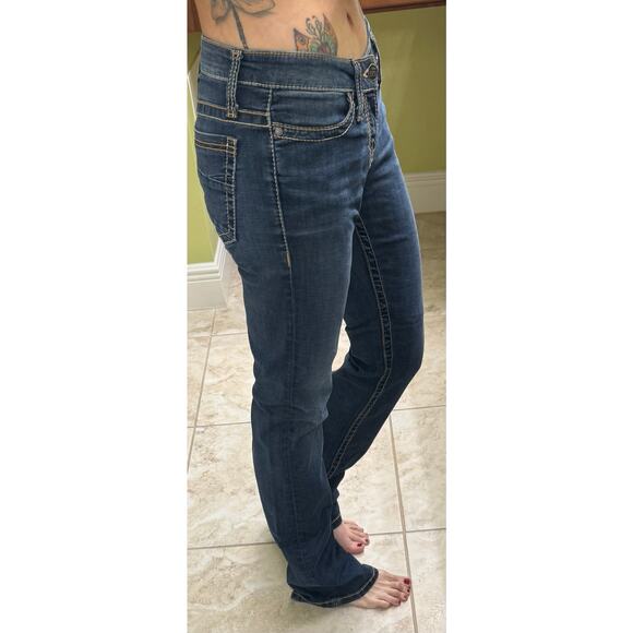 BKE (THE BUCKLE) PAYTON BOOT CUT WOMENS JEANS Mid rise sz26L 33 1/2 Length - Picture 4 of 8